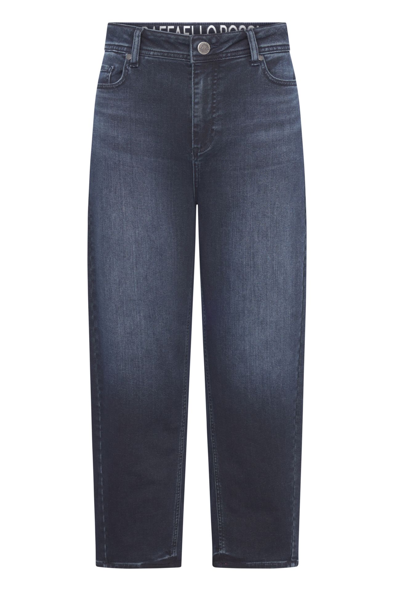 RAFFAELLO ROSSI JEAN STRETCH 7/8 BARREL LEG 5 POCKET 505378/9369-885 HANNI